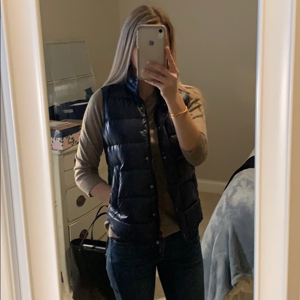 J. Crew Navy Vest